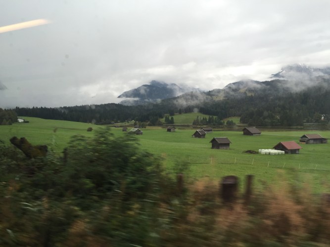 Train Austria countryside
