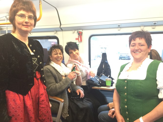 Train Oktoberfest Munich Germany